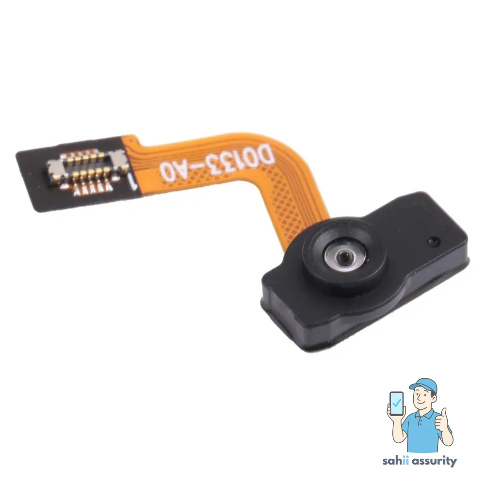 Fingerprint Sensor with Flex Cable for Realme XT Black